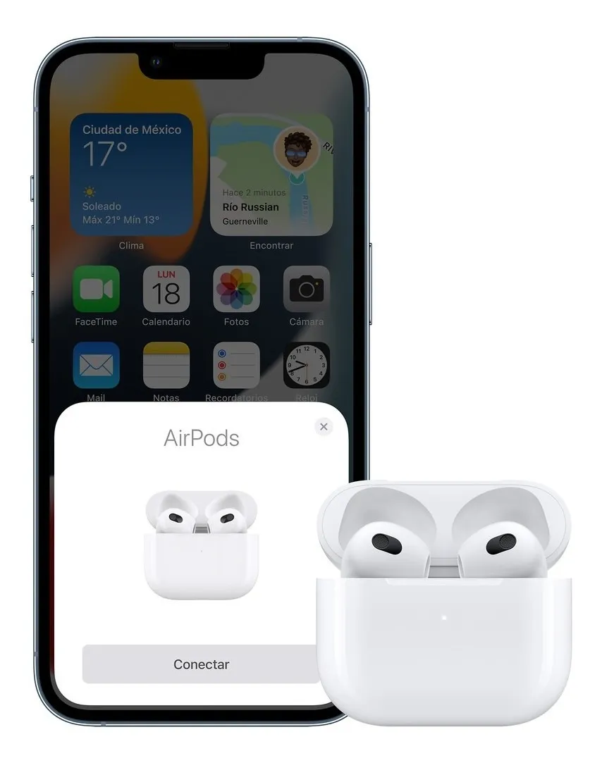Apple AirPods (3ª generación) Con Estuche De Carga Lightning